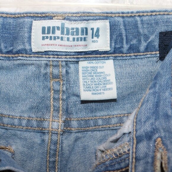 Urban Pipeline jeans 14 regular adj waist - Picture 4 of 6